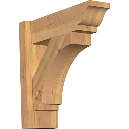 Ekena Millwork Imperial Smooth Traditional Outlooker, Western Red Cedar, 5 1/2"W x 16"D x 16"H OUT06X16X16IMP01SWR